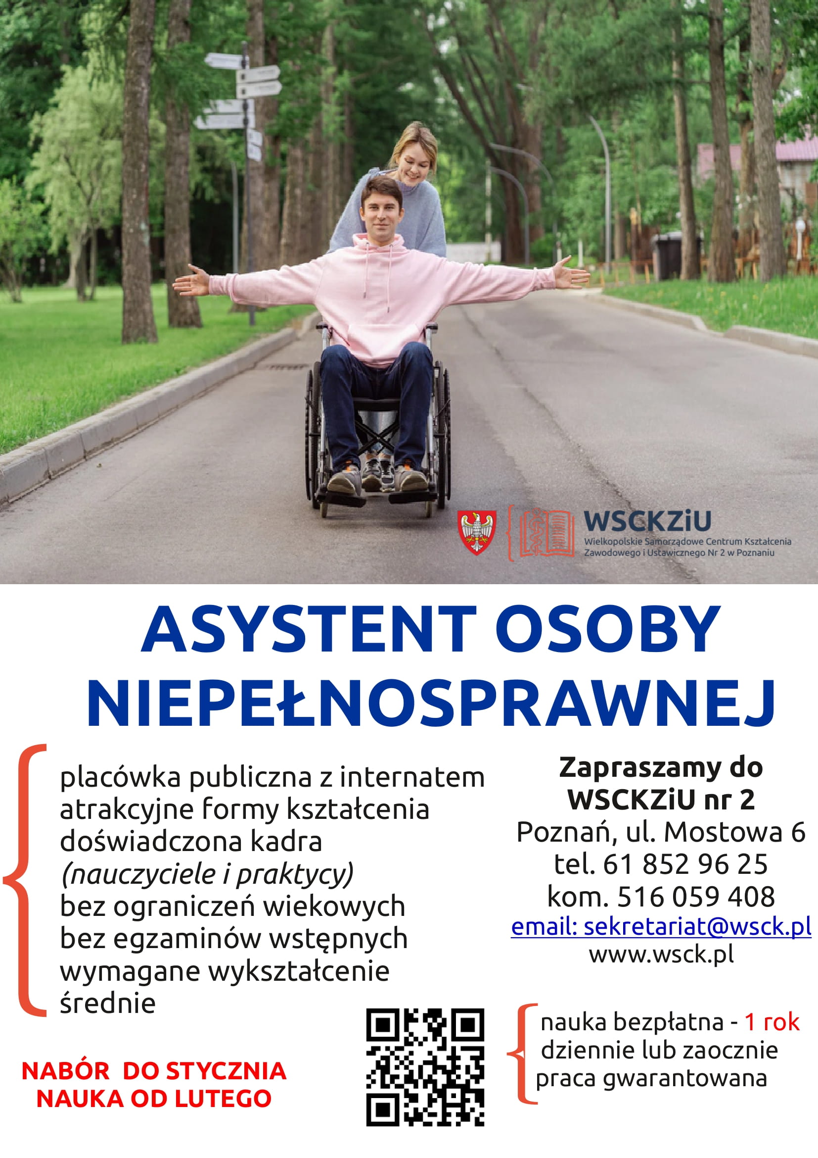 PLAKAT A4 ASYSTENT OSOBY NIEPEŁNOSPRAWNEJ 1