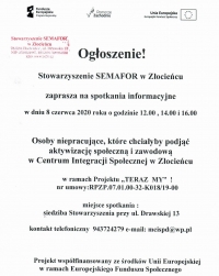 Ogłoszenie Semafor